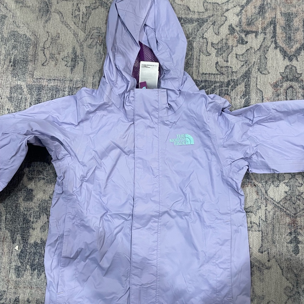 The North Face Kids Light Purple Raincoat
